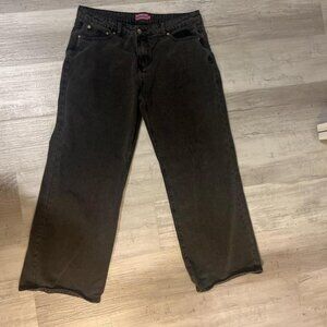 Edikted Women's Black and Brown Jeans